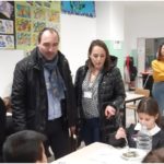 Il sindaco Calamai e l’assessore Baiano a pranzo alla scuola primaria “Anna Frank” di Oste